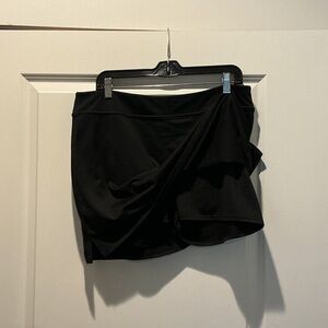 Tranquility by Colorado Clothing Black Draped Skort